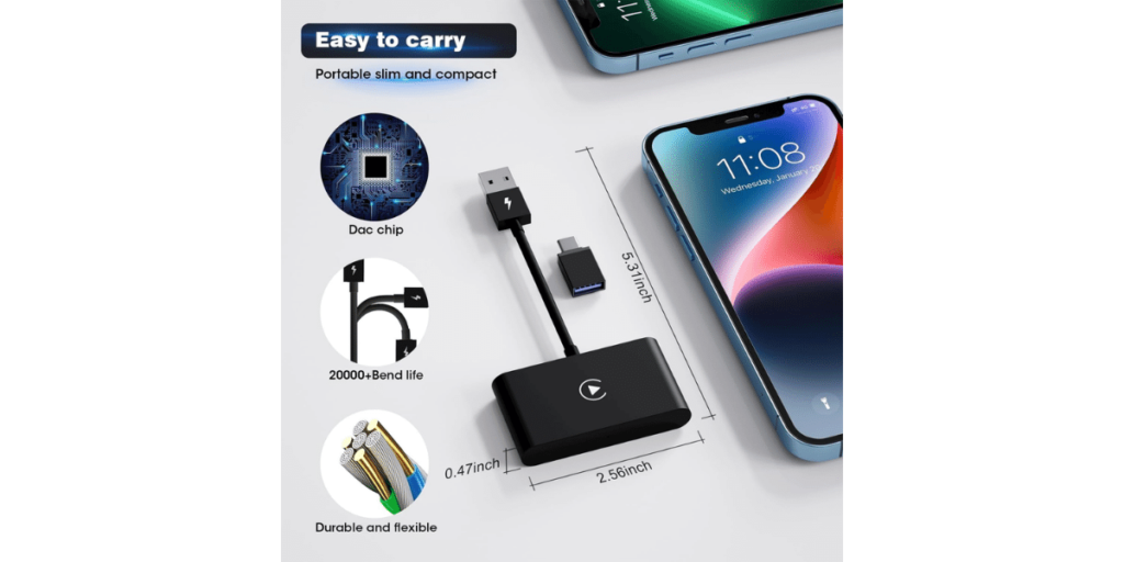 Hooyomi Carplay Wireless Adapter 5