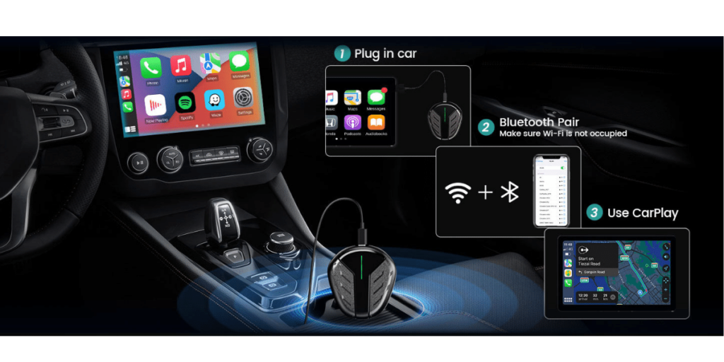 Anumcati Wireless Carplay Adapter For Iphone (2)