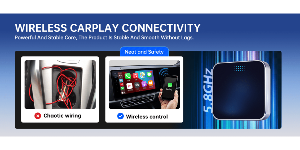 Ellinic Wireless Carplay Adapter 4