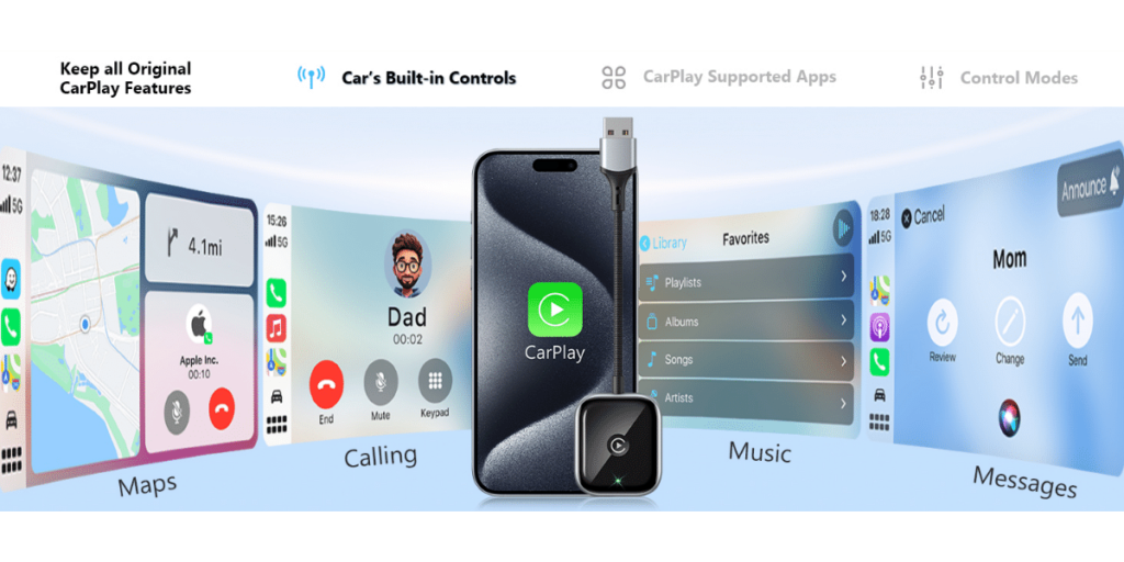 Jdg Wireless Carplay Adapter 2