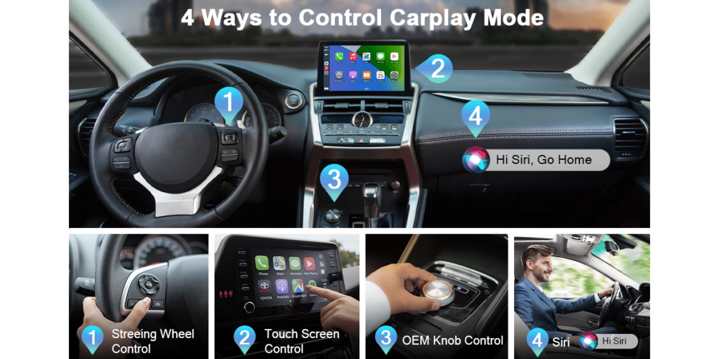 Suamsy Wireless Carplay Adapter 3