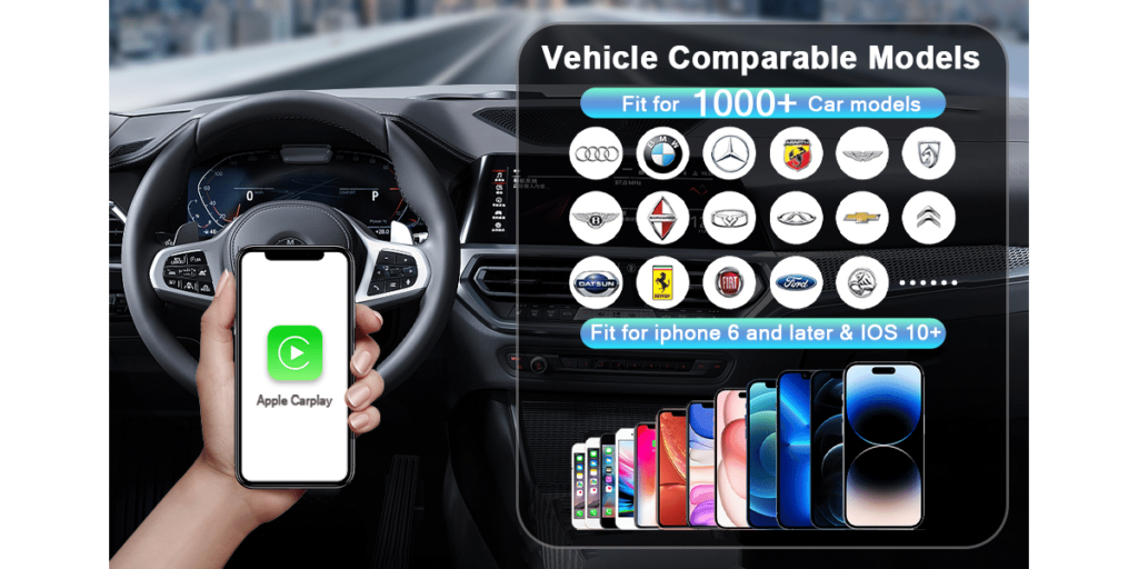 Suamsy Wireless Carplay Adapter 6
