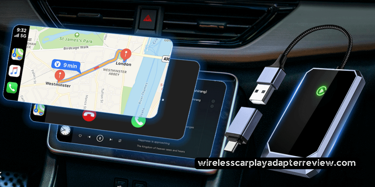 Hate Wires? Us Too! This TERUNSOUl Wireless CarPlay Adapter Just What You Need!!!