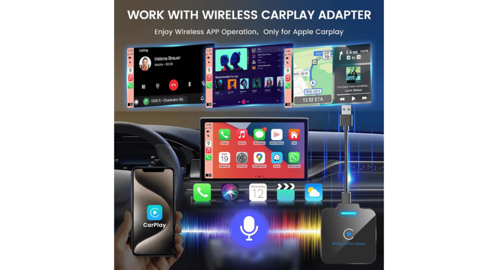YOOKESEN wireless carplay adapter