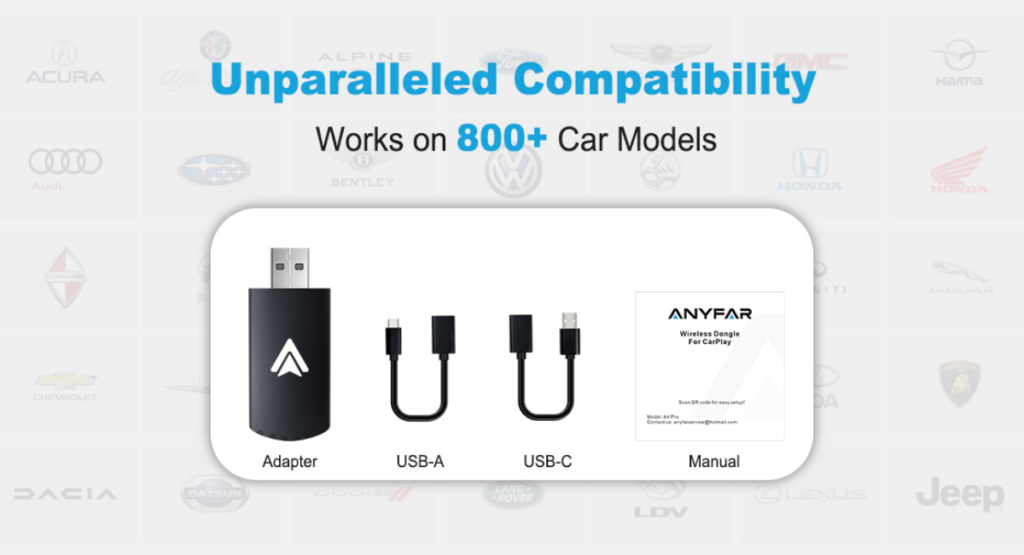 ANYFAR Android wireless adapter
