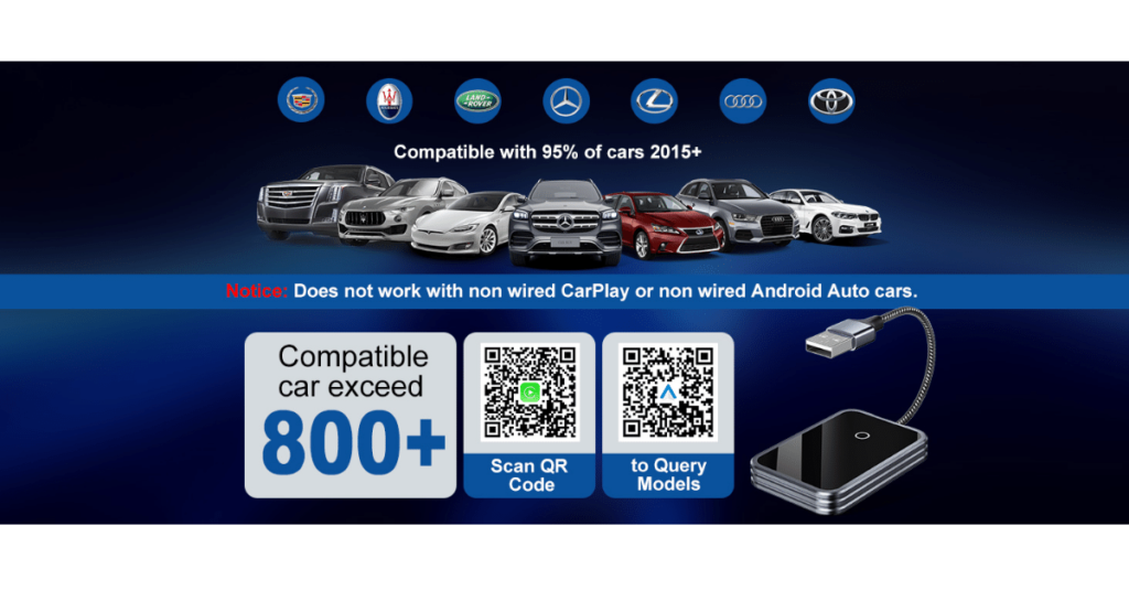 AMIHUSEL Wireless carplay adapter