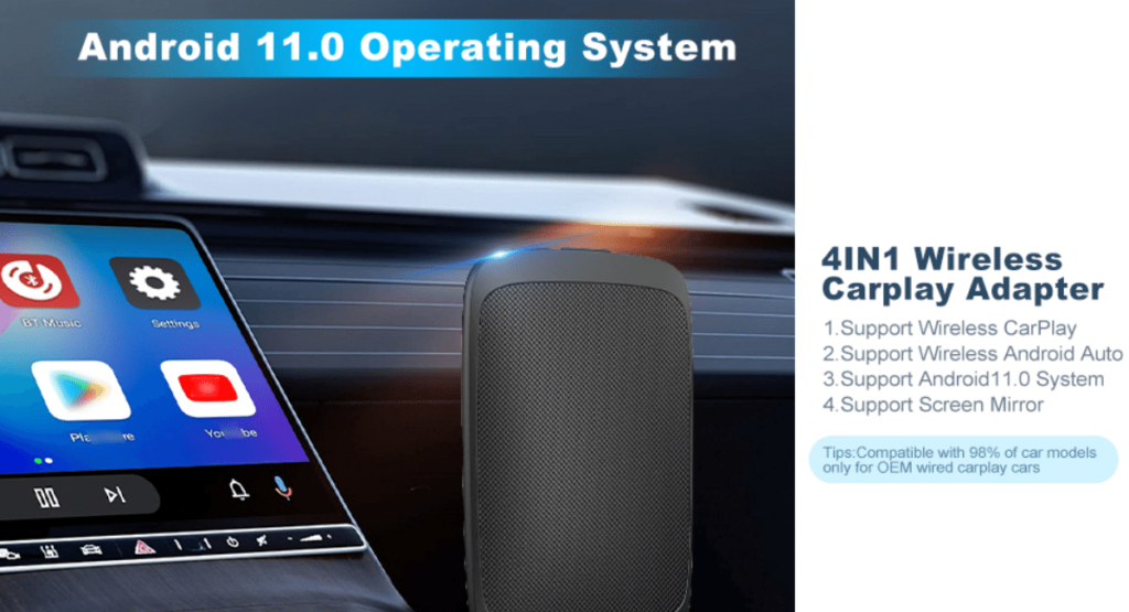 UPOSBOS wireless carplay adapter