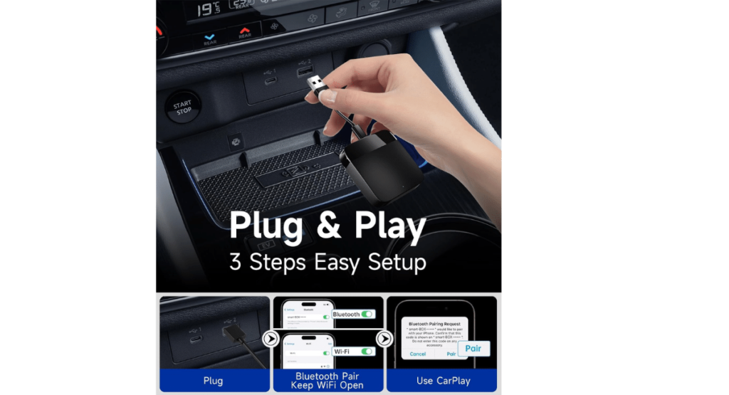 ZYGD Wireless carplay adapter