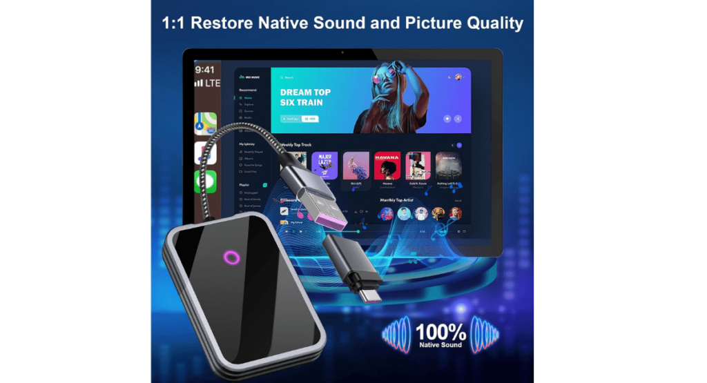 AMIHUSEL Wireless carplay adapter