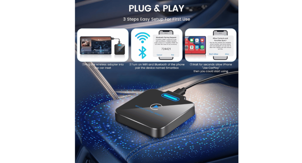 YOOKESEN wireless carplay adapter
