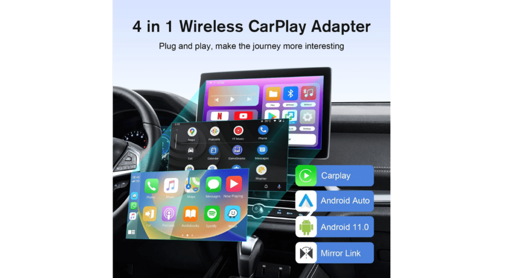 LLYYEE wireless carplay adapter