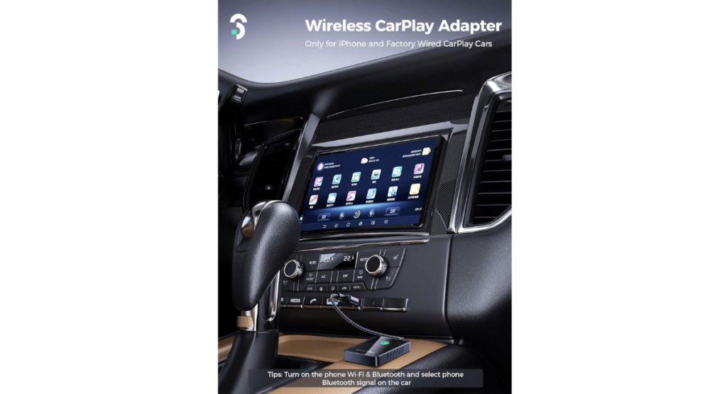 SOOMFON wireless carplay adapter