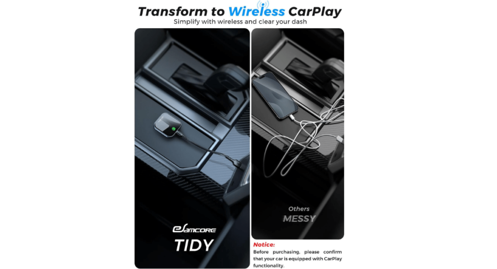 Esamcore's Wireless CarPlay Adapter