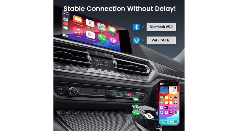CARABC wireless carplay adapter