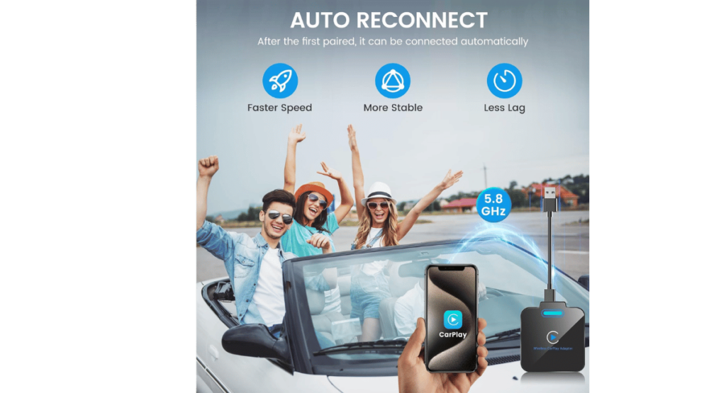 YOOKESEN wireless carplay adapter