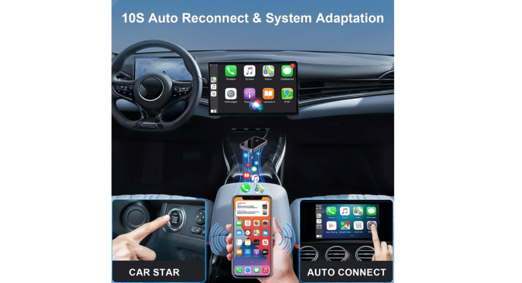 AMIHUSEL Wireless carplay adapter