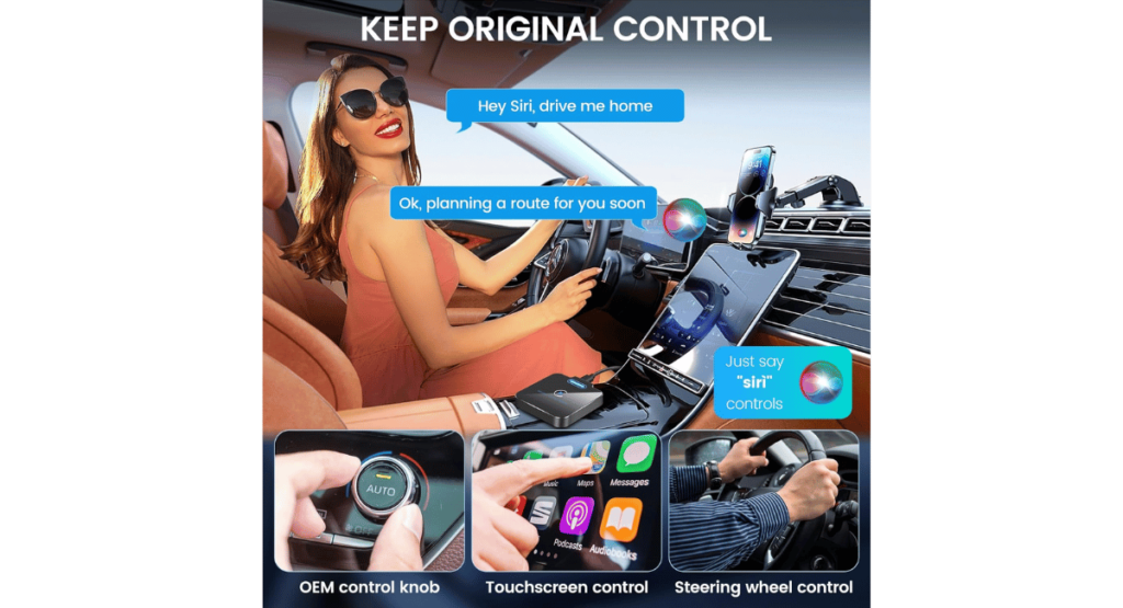 YOOKESEN wireless carplay adapter