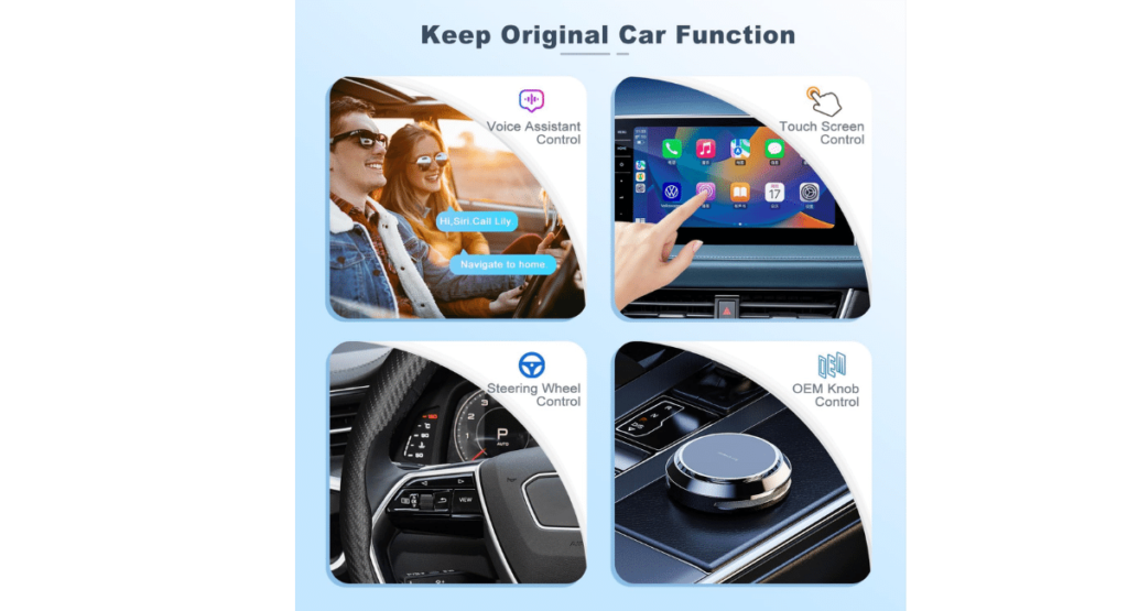 UPOSBOS wireless carplay adapter
