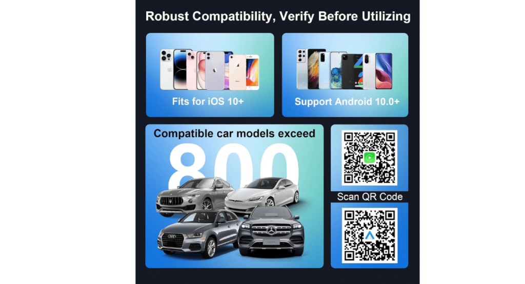 AMIHUSEL Wireless carplay adapter