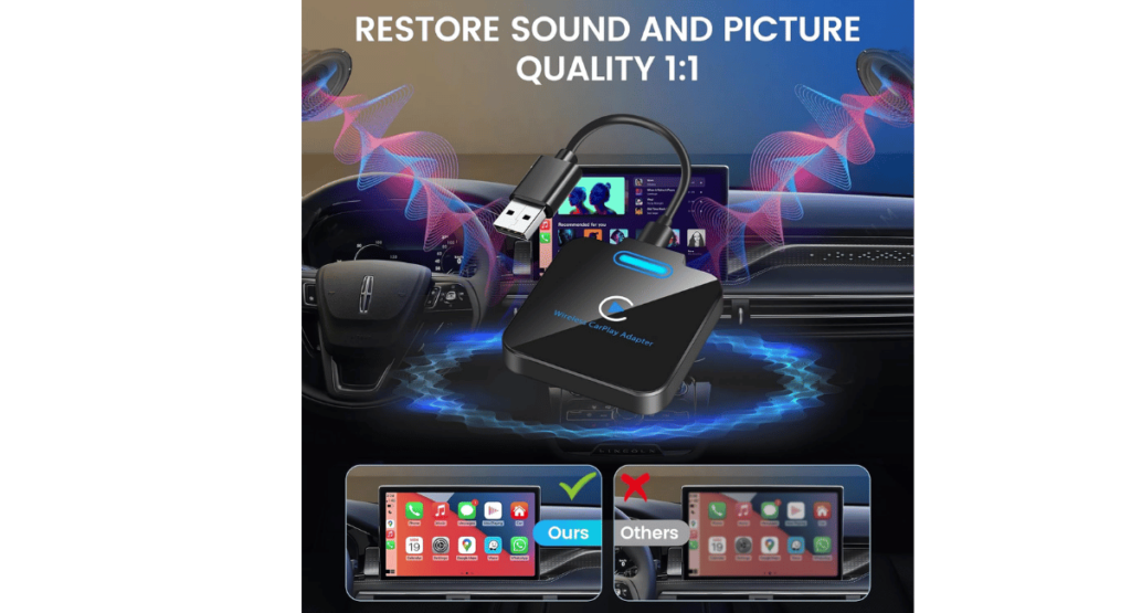 YOOKESEN wireless carplay adapter