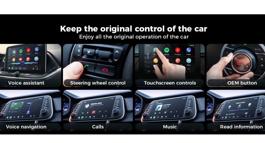 SOOMFON wireless carplay adapter