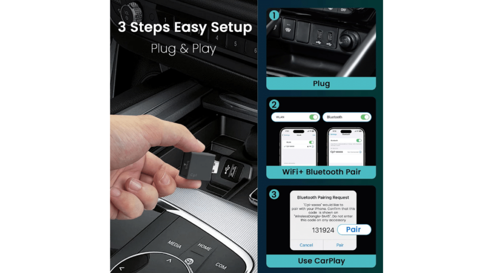 carplaykits wireless carplay adapter