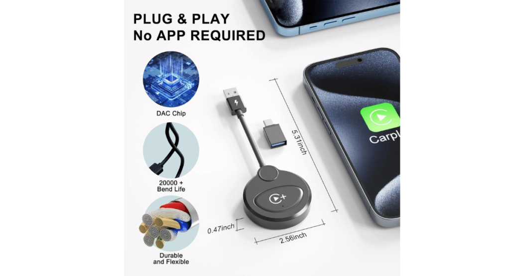 Hoibon apple wireless carplay adapter