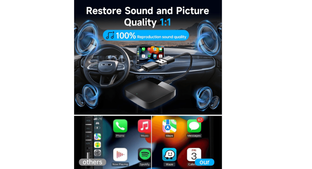 ZYGD Wireless carplay adapter