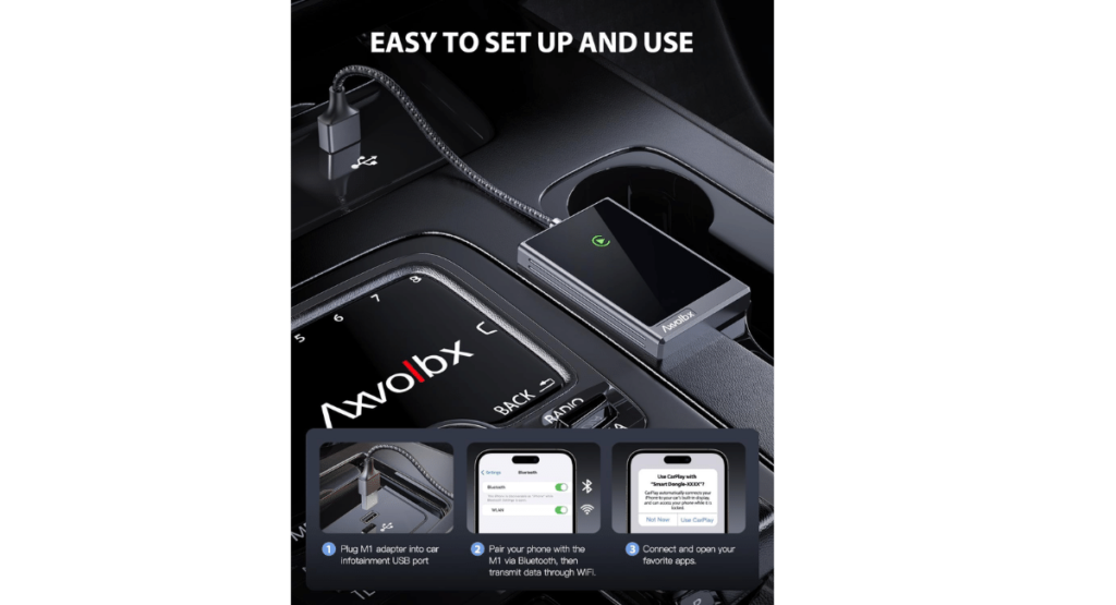 AXVOIBX Wireless carplay adapter