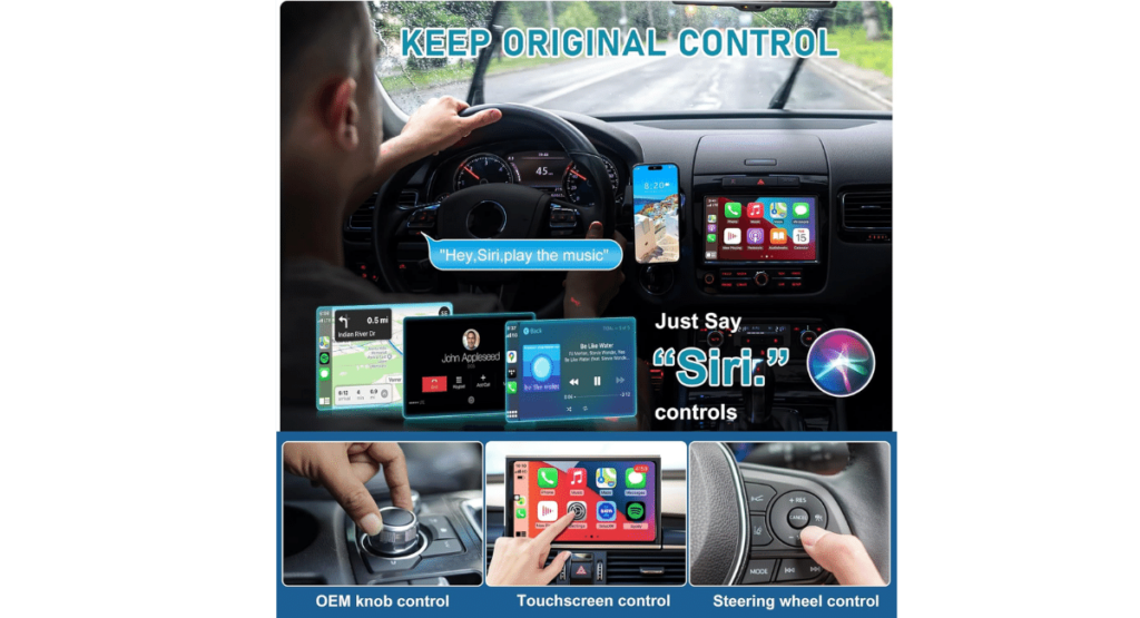 YAFCN wireless carplay adapter for iphone