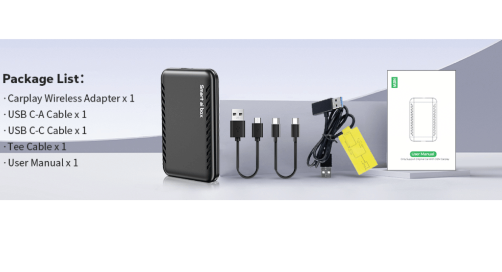 Tukauk wireless carplay adapter