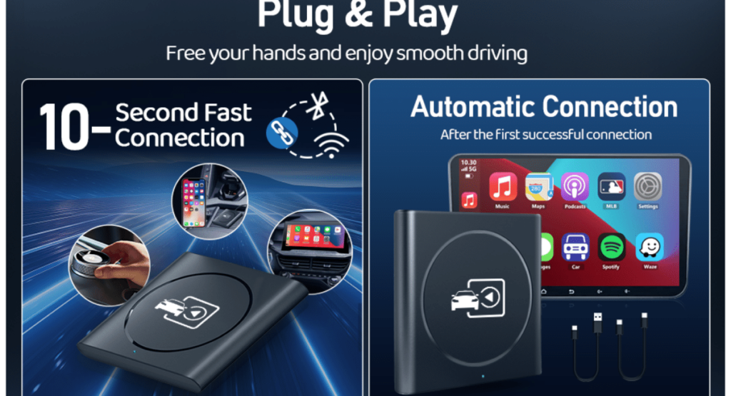 ZJLL wireless carplay adapter