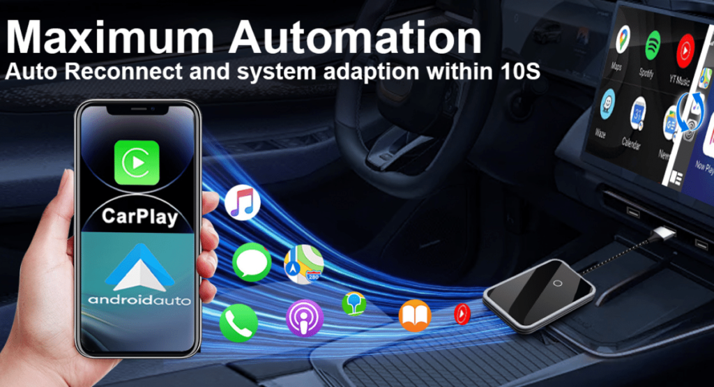 AMIHUSEL Wireless carplay adapter