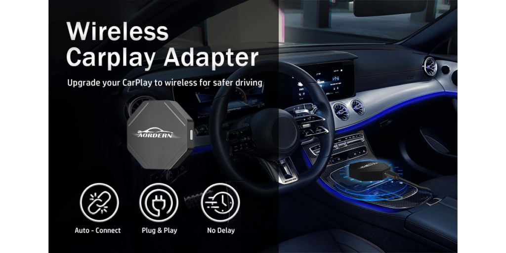 Aordern Wireless Carplay Adapter 2