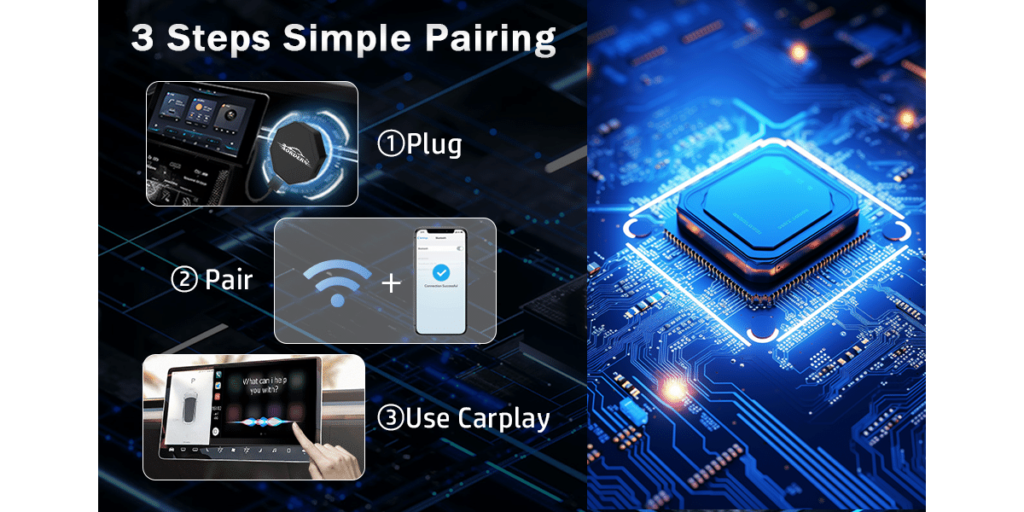 Aordern Wireless Carplay Adapter 3