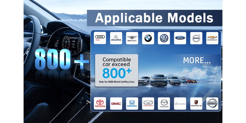 Aordern Wireless Carplay Adapter 5