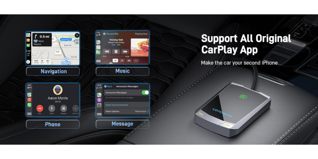 Bearway Wireless Carplay Adapter 2