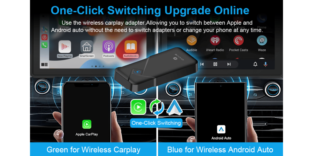 Chove Wireless Carplay Adapter 6