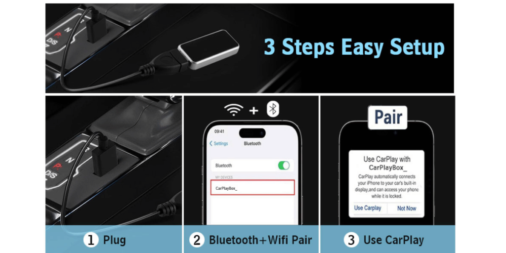 Desipesi Wireless Carplay Adapter 2