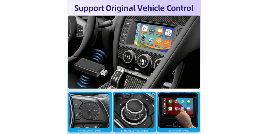 Ekat Wireless Carplay Adapter 2