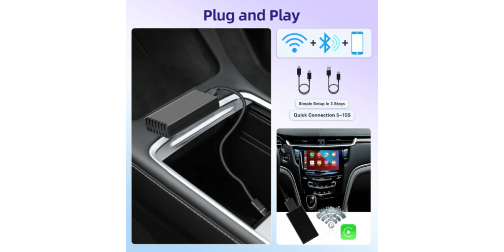 Ekat Wireless Carplay Adapter 4