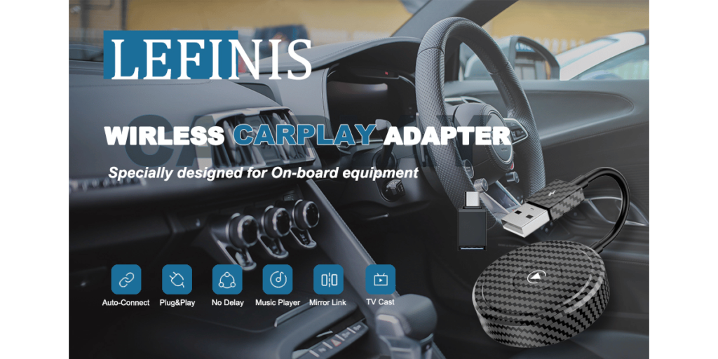 Lefinis Wireless Carplay Adapter 2