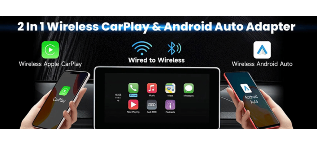 Peousild Wireless Carplay Adapter 2
