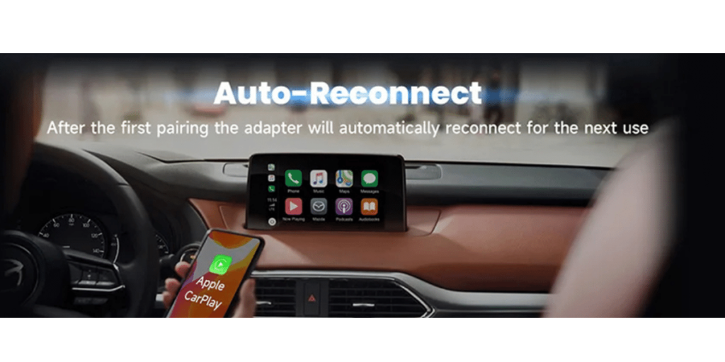 Peousild Wireless Carplay Adapter 4