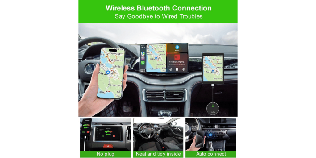 Qoosea Wireless Carplay Adapter 2