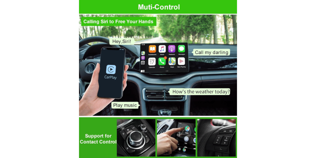 Qoosea Wireless Carplay Adapter 4