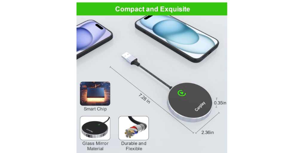 Qoosea Wireless Carplay Adapter 5