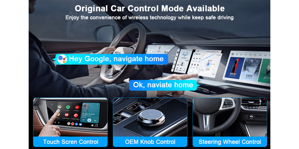 Ulyuho Wireless Carplay Adapter 5