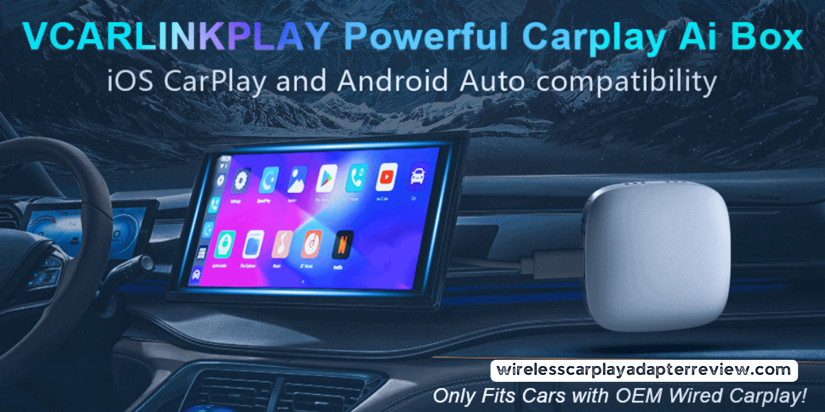 We TESTED the NEW VCARLINKPLAY Wireless CarPlay Adapter…
