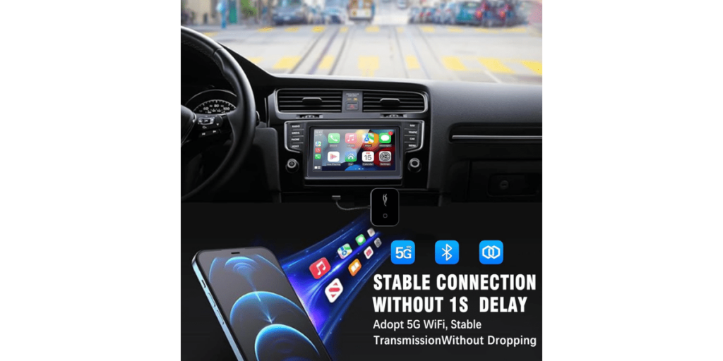 Yuakuod Wireless Carplay Adapter 4